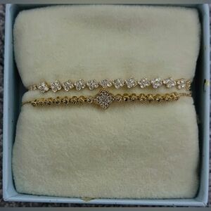 EyeCandy ArmCandy Gold Tone Bracelet, Brand New